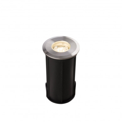 PICCO LED S überfahrbare Leuchte, silber, Durchmesser 4 cm 9106