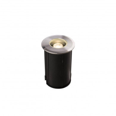 PICCO LED M überfahrbare Leuchte, silber, Durchmesser 6 cm, 9105
