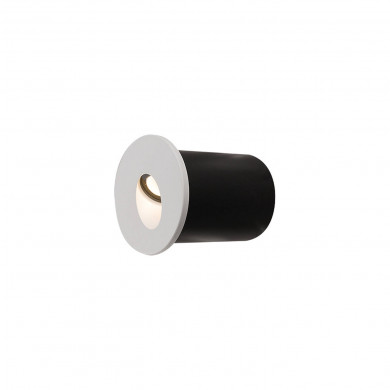 Applique murale encastrée LED OIA, blanc, diamètre 4,8 cm 9103