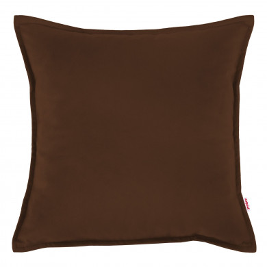 Marron Coussin Carré pour salon velours