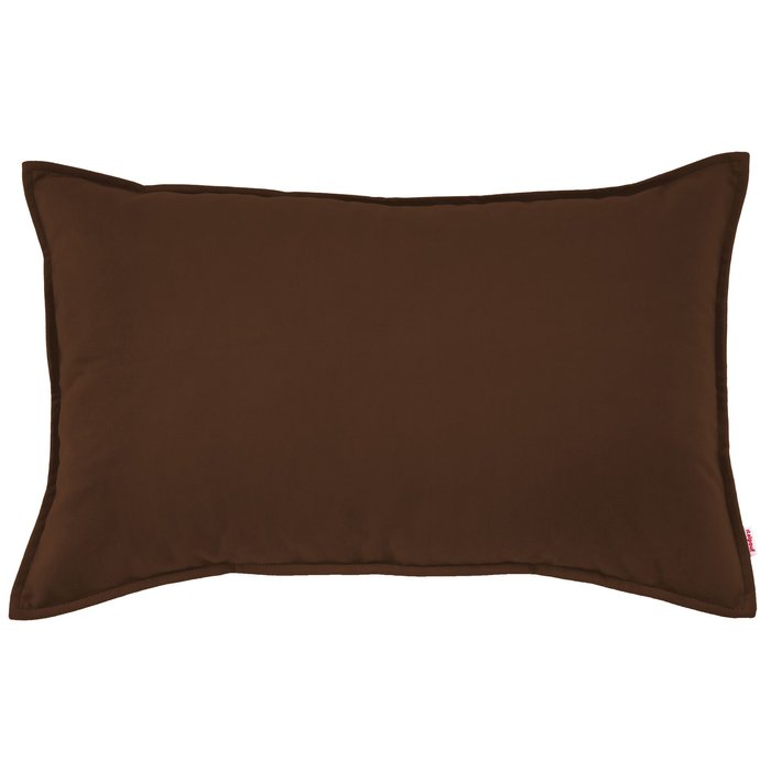 Marron Coussin Rectangulaire velours