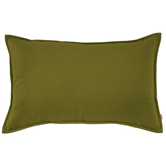 Vert Coussin Rectangulaire velours