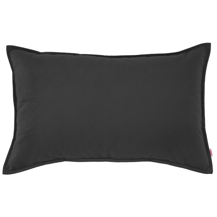 Gris Coussin Rectangulaire velours