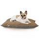 Beige Coussin De Lit Pour Chien velours