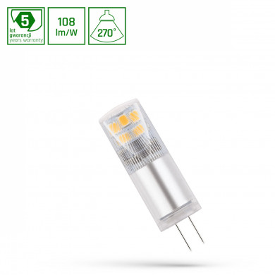LED-Glühbirne G4 12 V 2,5 W warmweiß