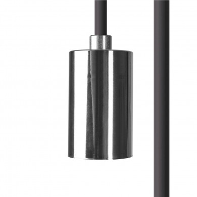 Aufhängung "CAMELEON KABEL E27 7 M SCHWARZ/ CHROM" 8651