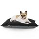 Noir Coussin De Lit Pour Chien velours