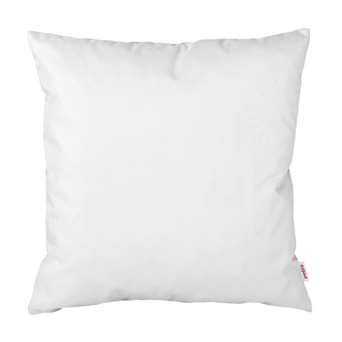 Blanc Coussin Carré Extérieur nylon