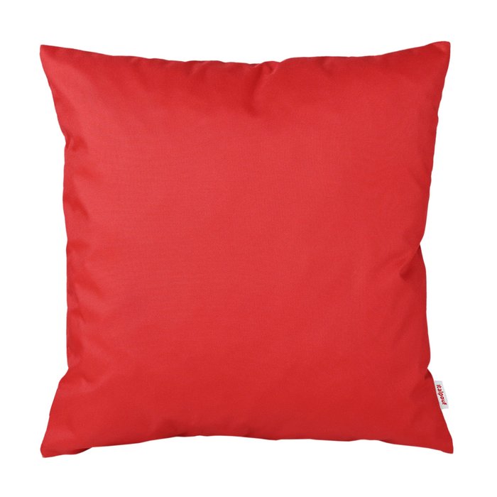 Rouge Coussin Carré Extérieur nylon