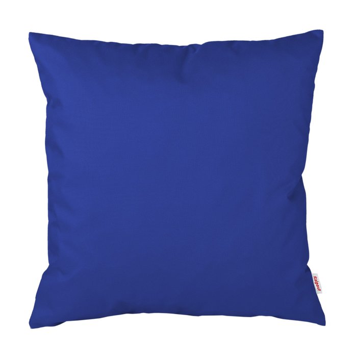 Bleu foncé Coussin Carré Extérieur nylon