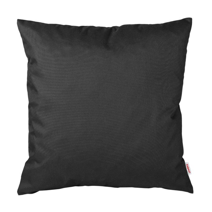 Noir Coussin Carré Extérieur nylon