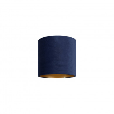 Lampenschirm für Lampensystem PETIT Stoff | blau-gold 8344