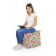 Folk Pouf Cube 