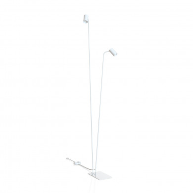 Doppelte Stehleuchte MONO 120 cm 2xGU10 | weiß 7705