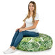 Jungle Coussin Rond Monaco Intérieure 