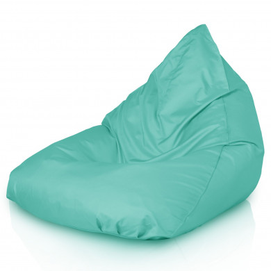 Turquoise Pouf Poire Bermuda nylon