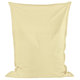 Crème Pouf Poire Coussin XXL simili-cuir