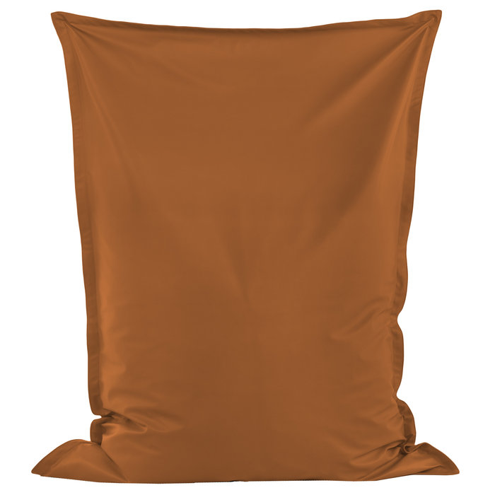 Marron clair Pouf Poire Coussin Pour Enfants simili-cuir