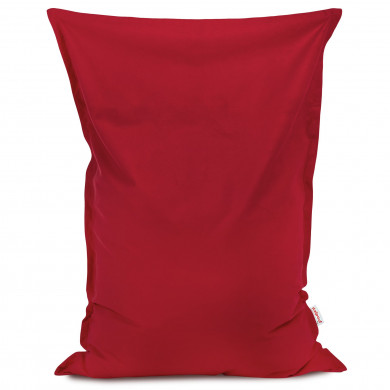 Rouge Pouf Poire Coussin Pour Enfants velours