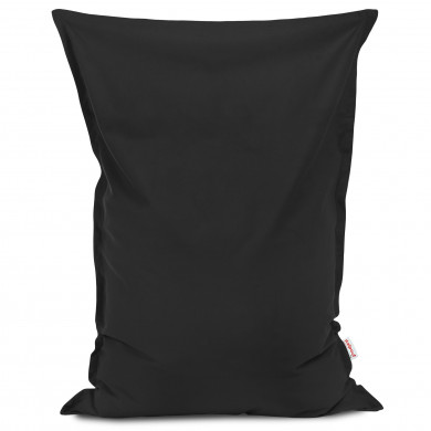 Noir Pouf Poire Coussin velours