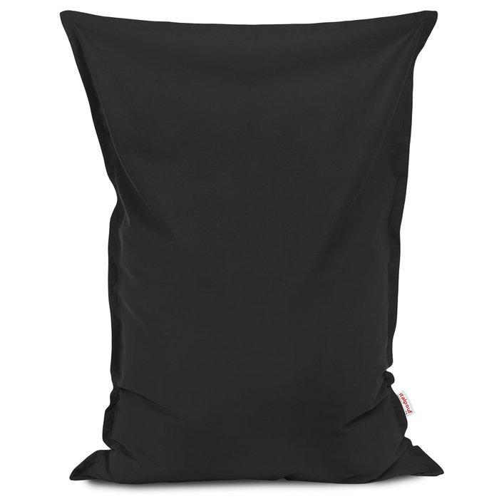 Noir Pouf Poire Coussin Pour Enfants velours