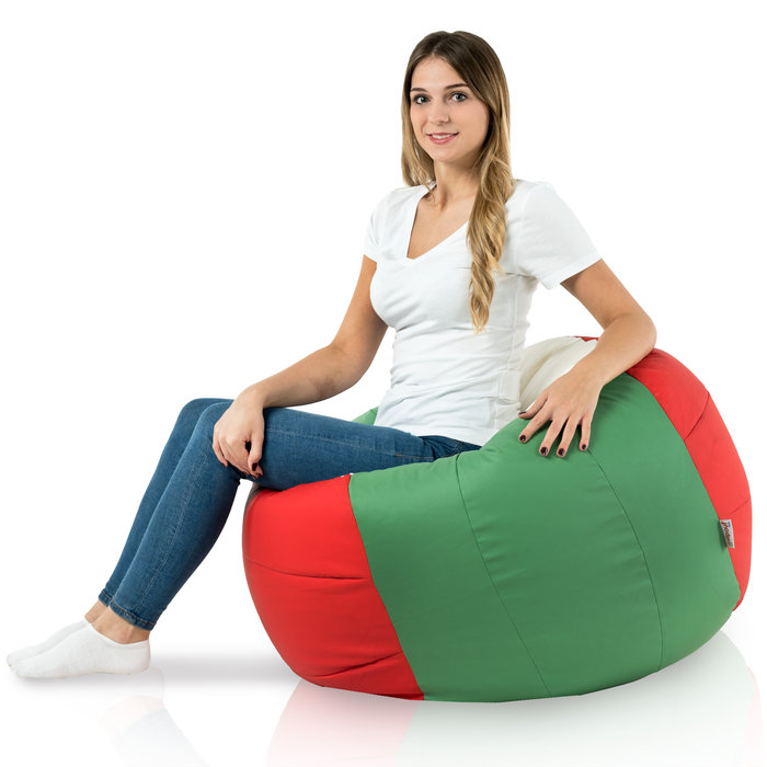 Pouf XL Volleyball Simili-Cuir