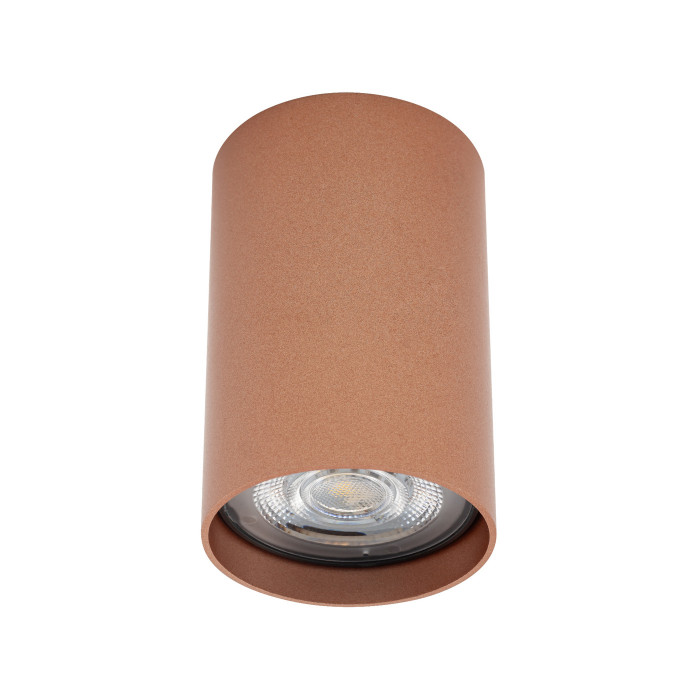 Lampa punktowa podtynkowa MONO SLIDE TRIMLESS szer. 5,5cm GU10 | miedziany 10807