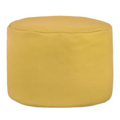 Nude Pouf Cylindre simili-cuir