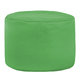 Vert Pouf Cylindre simili-cuir