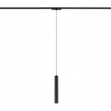 ROLLER LED UT-LVM 10 W 3000 K 1000 lm Pendelleuchte, Höhe 150 cm, Breite 4 cm | Schwarz 11317