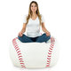 Pouf XL Base-ball Simili-Cuir