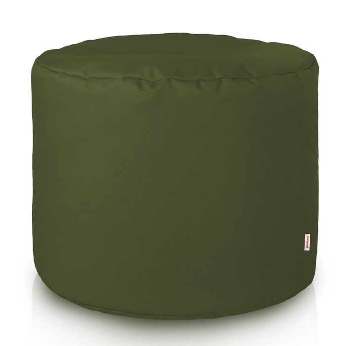 Vert foncé Pouf Cylindre Extérieur nylon