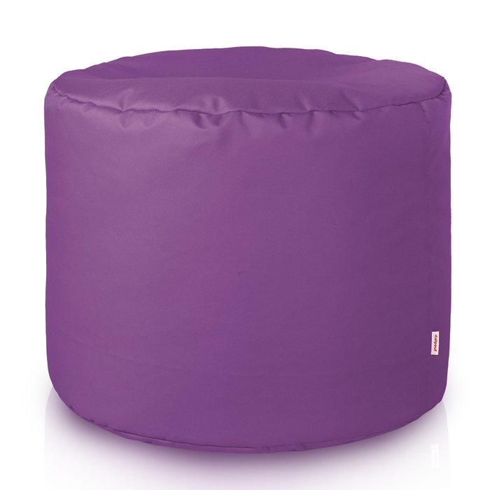 Violet Pouf Cylindre Extérieur nylon