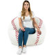 Pouf XL Base-ball Simili-Cuir