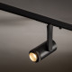 SPOT ZOOM LED 7W 3000K 300lm szer.5.7cm wys.14.5cm do szynoprzewodów NANO-LVM | Czarny 11715 SPOT ZOOM LED 7W 3000K 300lm szer.5.7cm wys.14.5cm do szynoprzewodów NANO-LVM | Czarny 11715