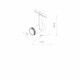 SPOT ZOOM LED 7W 3000K 300lm szer.5.7cm wys.14.5cm do szynoprzewodów NANO-LVM | Czarny 11715 SPOT ZOOM LED 7W 3000K 300lm szer.5.7cm wys.14.5cm do szynoprzewodów NANO-LVM | Czarny 11715