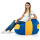 Pouf Classique De Volleyball XL Simili-Cuir