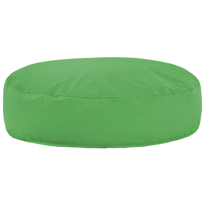 Vert Coussin Rond Monaco simili-cuir