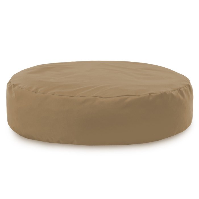 Beige Coussin Rond Monaco Extérieur nylon