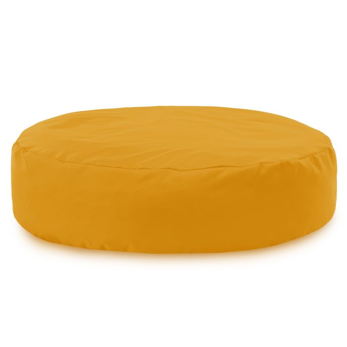 Jaune Coussin Rond Monaco Extérieur nylon