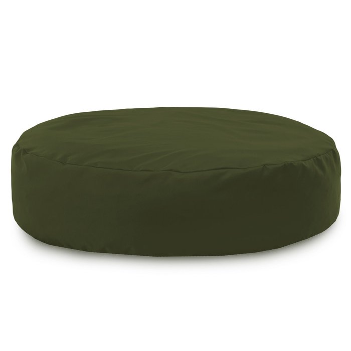 Vert foncé Coussin Rond Monaco Extérieur nylon