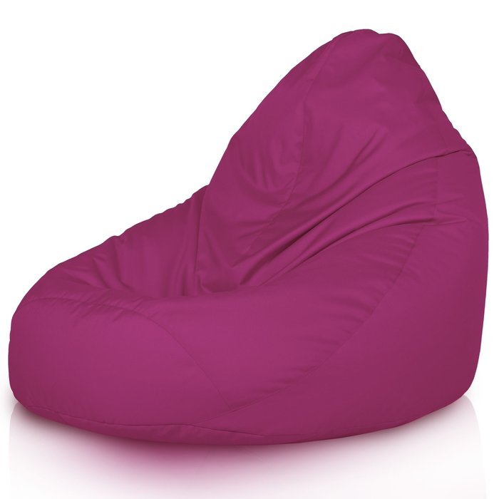 Fuchsia Pouf Poire de jardin Drop XXL nylon