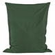 Vert foncé Pouf Poire Coussin simili-cuir