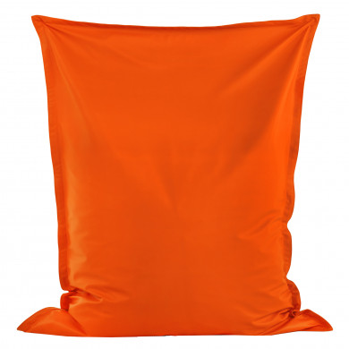 Orange Pouf Poire Coussin XXL simili-cuir