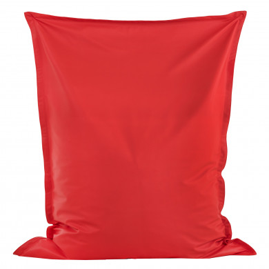 Rouge Pouf Poire Coussin XXL simili-cuir