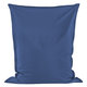 Bleu Pouf Poire Coussin simili-cuir