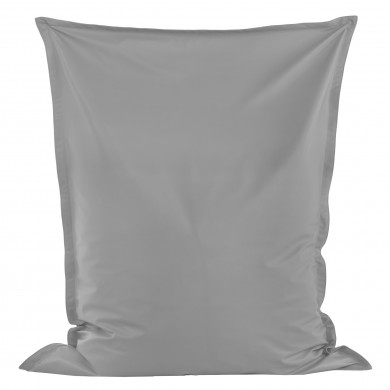 Gris clair Pouf Poire Coussin simili-cuir