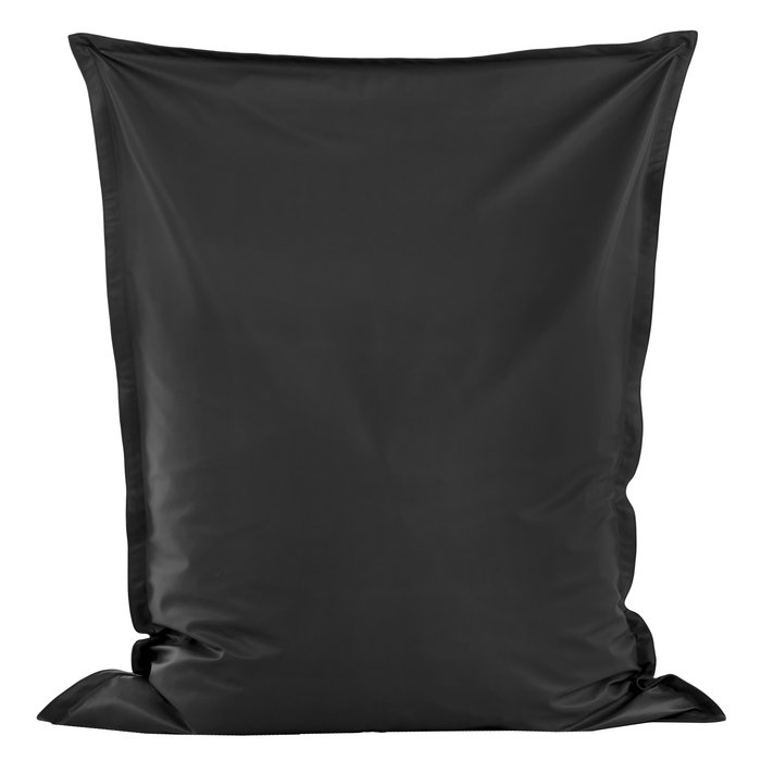 Noir Pouf Poire Coussin XXL simili-cuir