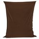 Marron Pouf Poire Coussin XXL velours
