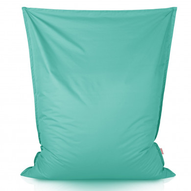 Turquoise Pouf Poire Coussin XXL Jardin nylon